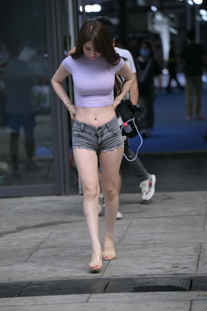 青春活力牛仔热裤【254P】J4902-嘿图库