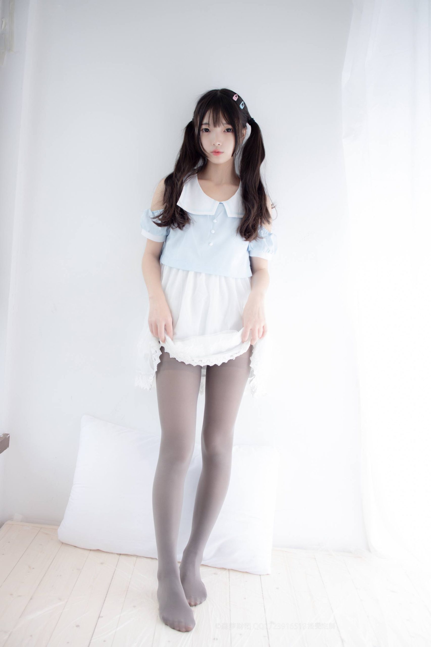 图片[4]-超级甜美的灰丝小姑娘【86P】20005-嘿图库