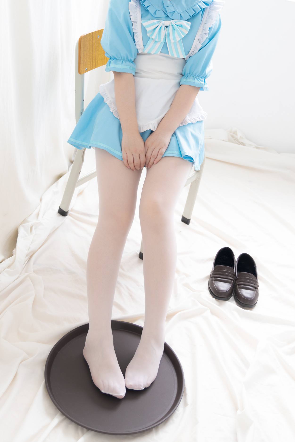 图片[4]-女仆装白丝女孩【43P】20014-嘿图库