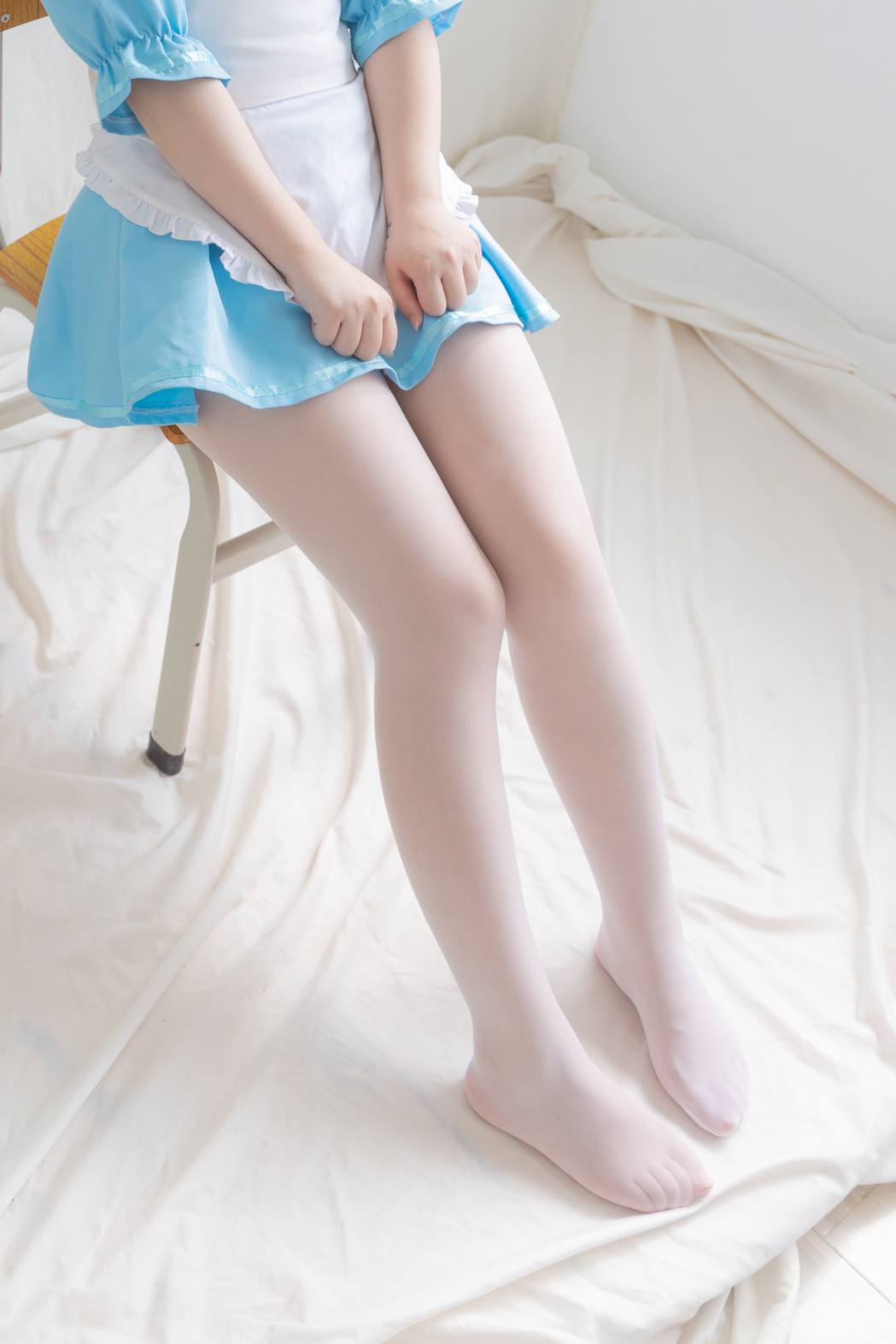图片[5]-女仆装白丝女孩【43P】20014-嘿图库