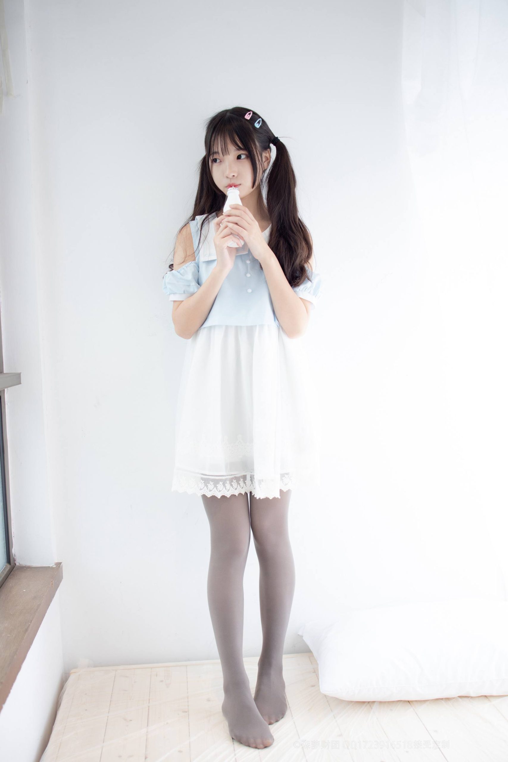 图片[6]-超级甜美的灰丝小姑娘【86P】20005-嘿图库