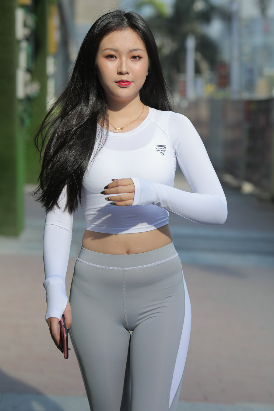 图片[1]-灰色瑜伽裤女孩 J0907 468P2V-6.31GB-嘿图库