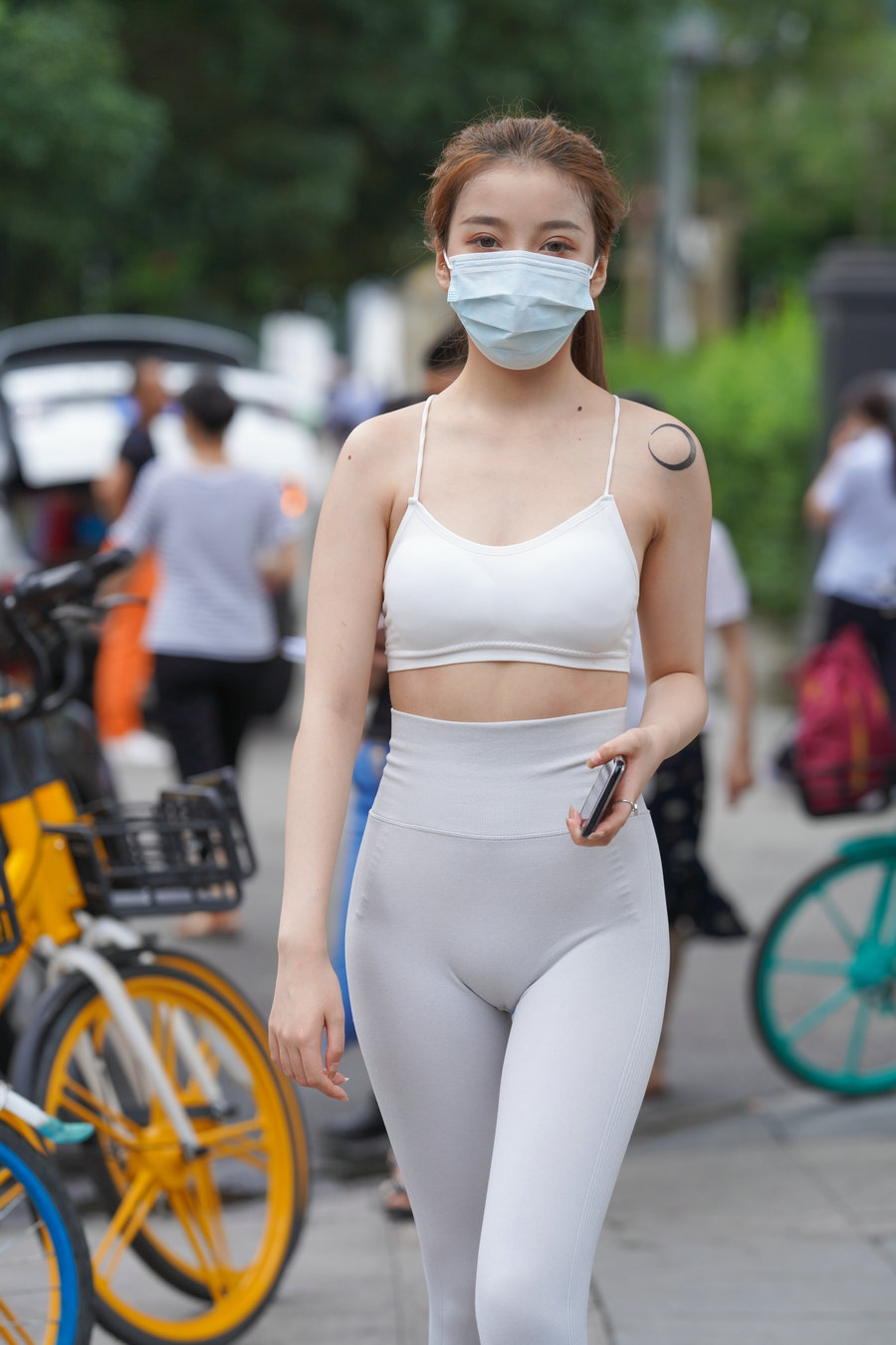 图片[2]-灰色瑜伽裤女孩 J1323 723P4V-17.9GB-嘿图库