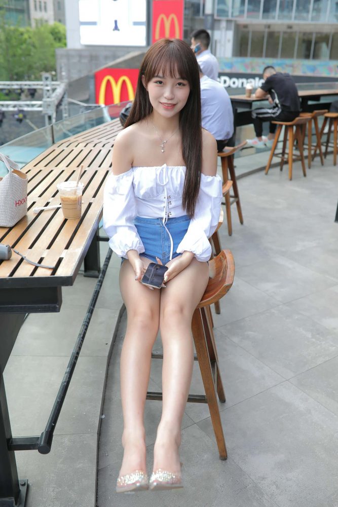 清新可爱的热裤女孩【419P】J2175-嘿图库