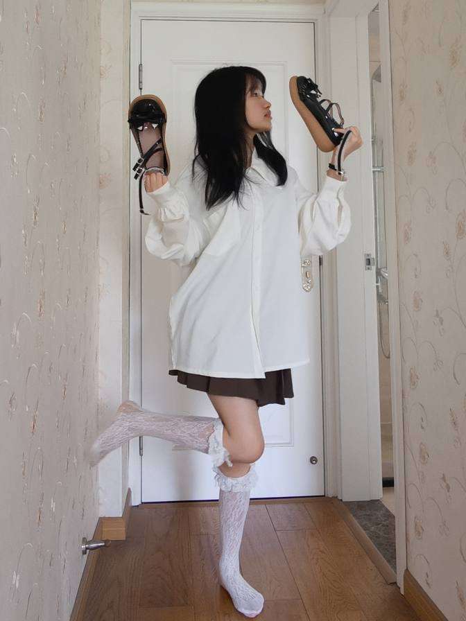 图片[3]-百褶裙可爱又大方的小姑娘【122P】20002-嘿图库