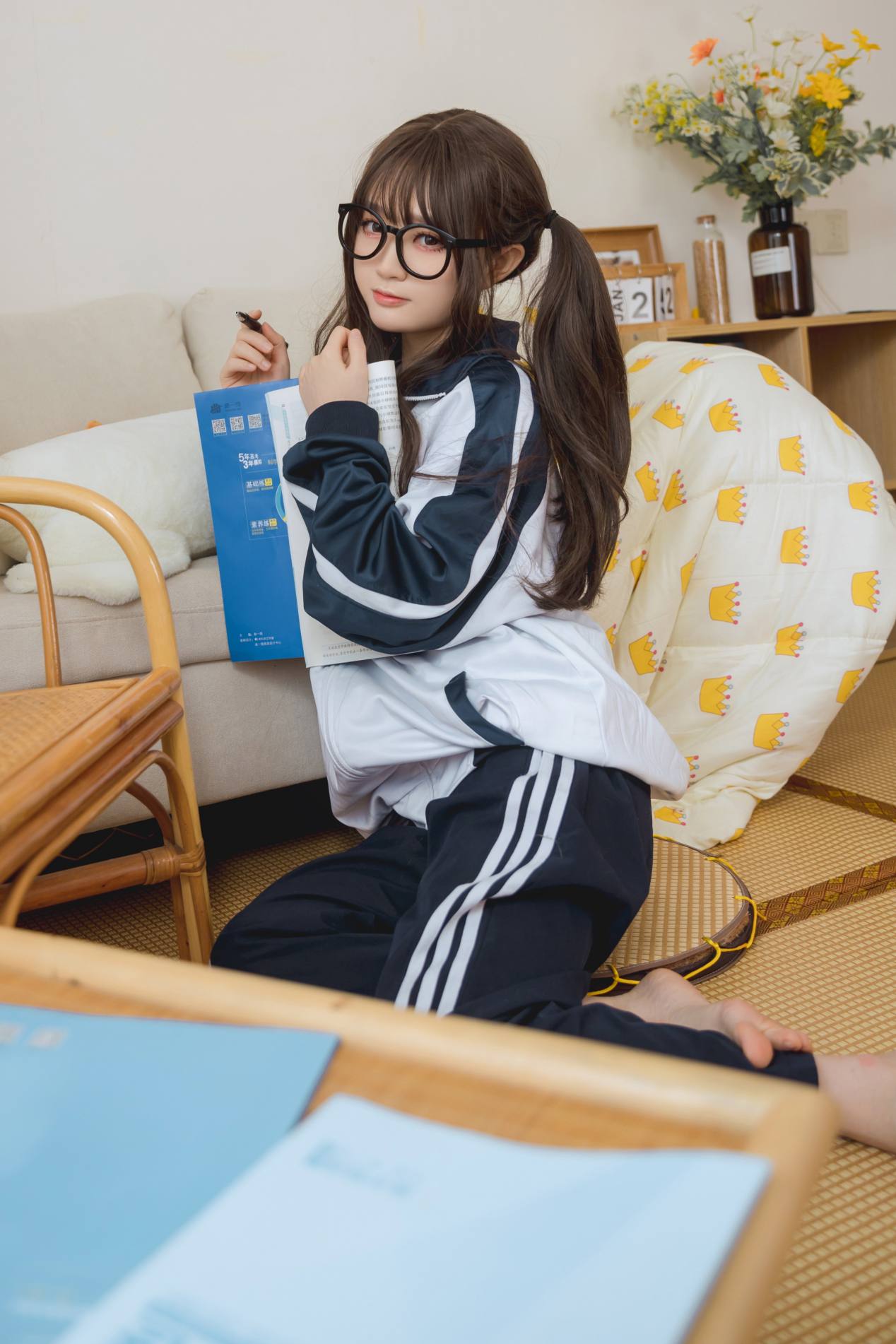 图片[4]-穿校服的双马尾女孩【64P】20010-嘿图库