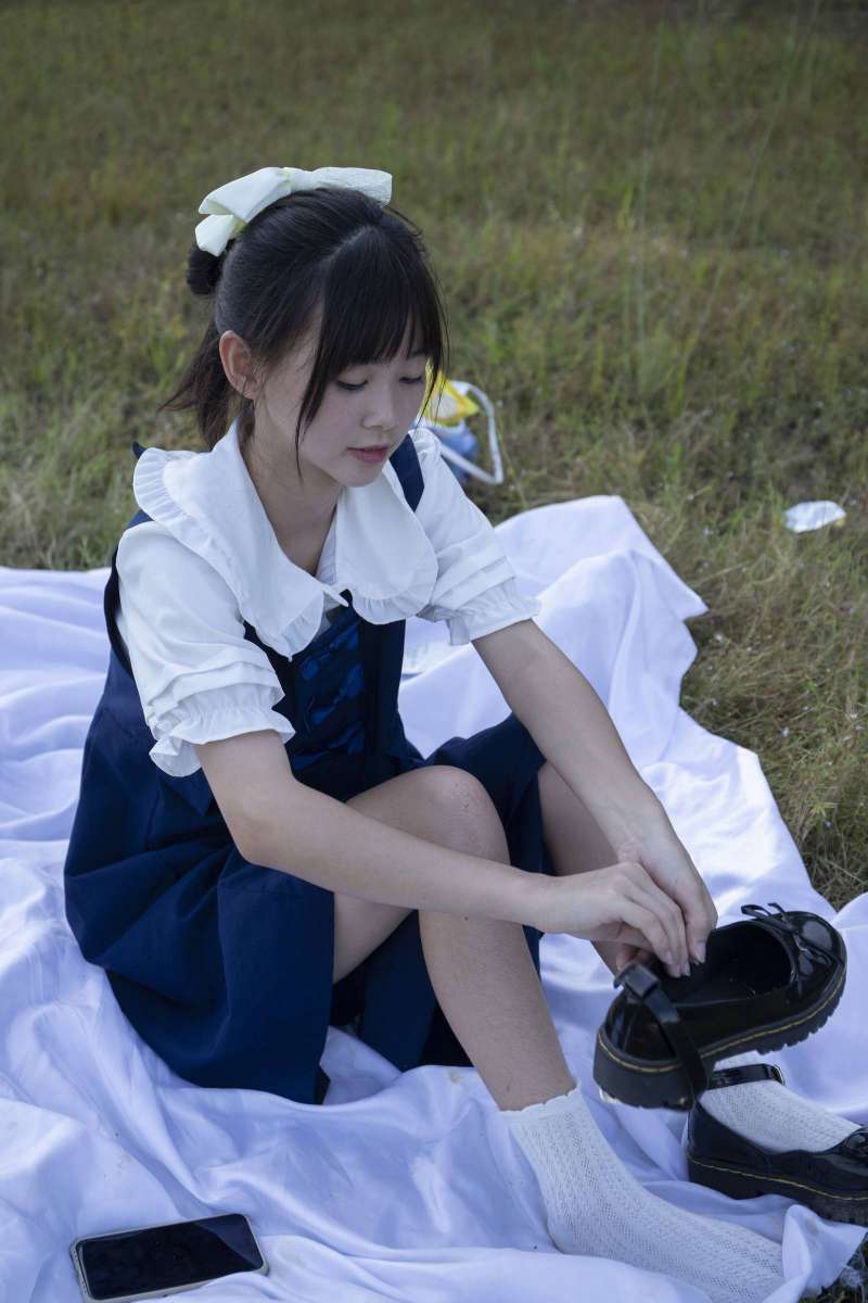 图片[4]-非常甜美的牛仔裙女孩【226P】20021-嘿图库