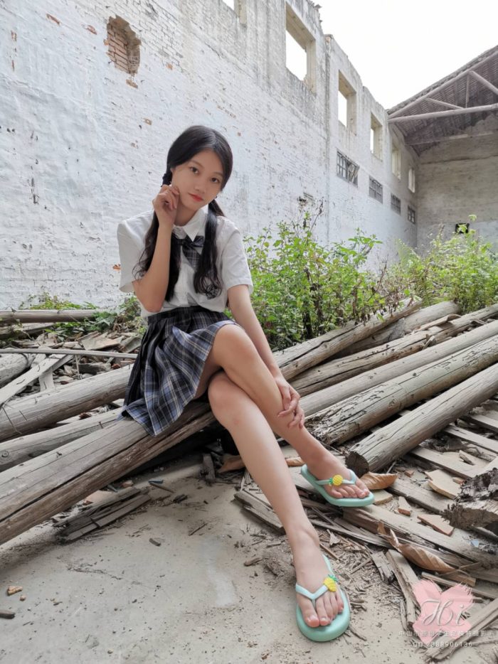 可爱的百褶裙双马尾女孩【167P】20029-嘿图库