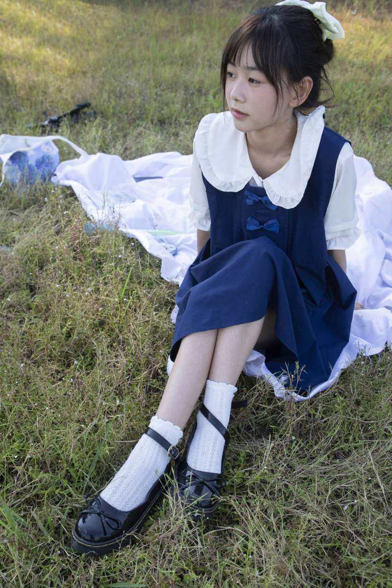 图片[6]-非常甜美的牛仔裙女孩【226P】20021-嘿图库