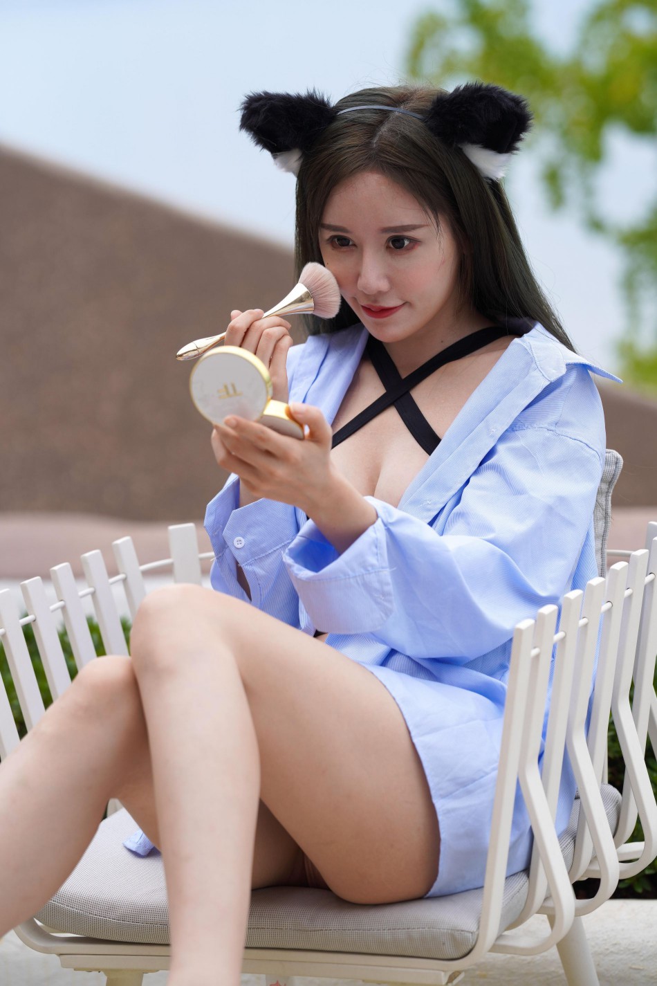 图片[5]-可爱的猫耳朵比基尼美少女【394P】00043-嘿图库