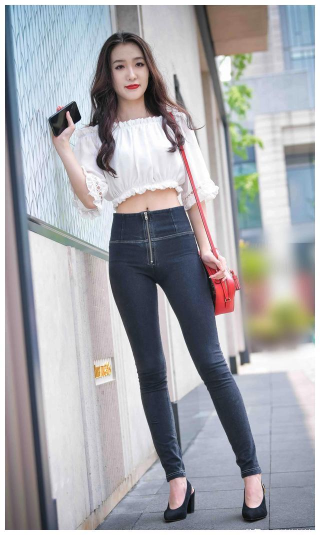 图片[4]-紧身牛仔裤卷发姑娘 J1726 103P-2.28GB-嘿图库