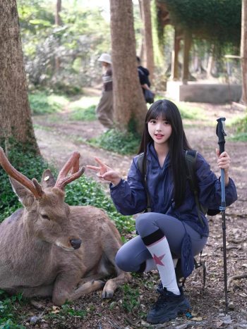 图片[5]-爱爬山的瑜伽裤MM，太甜美了！~-嘿图库