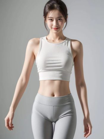 图片[4]-AI瑜伽裤清纯妹子系列图-嘿图库