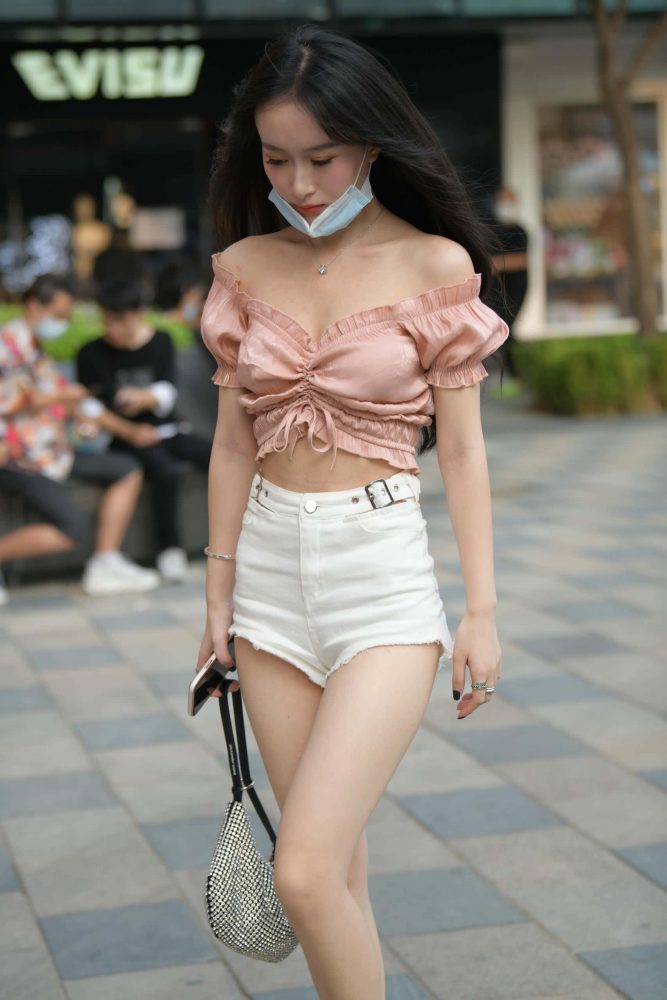 清纯动人粉白搭配【100P】J7926-嘿图库