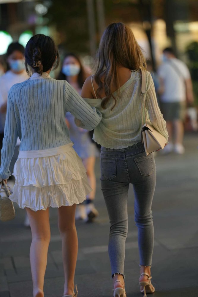 牛仔热裤女孩【114P】J4541-嘿图库