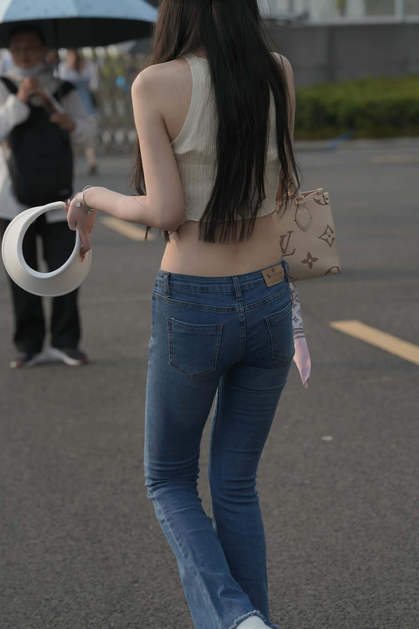 图片[4]-清纯喇叭牛仔裤女孩 【79P】J3591-嘿图库