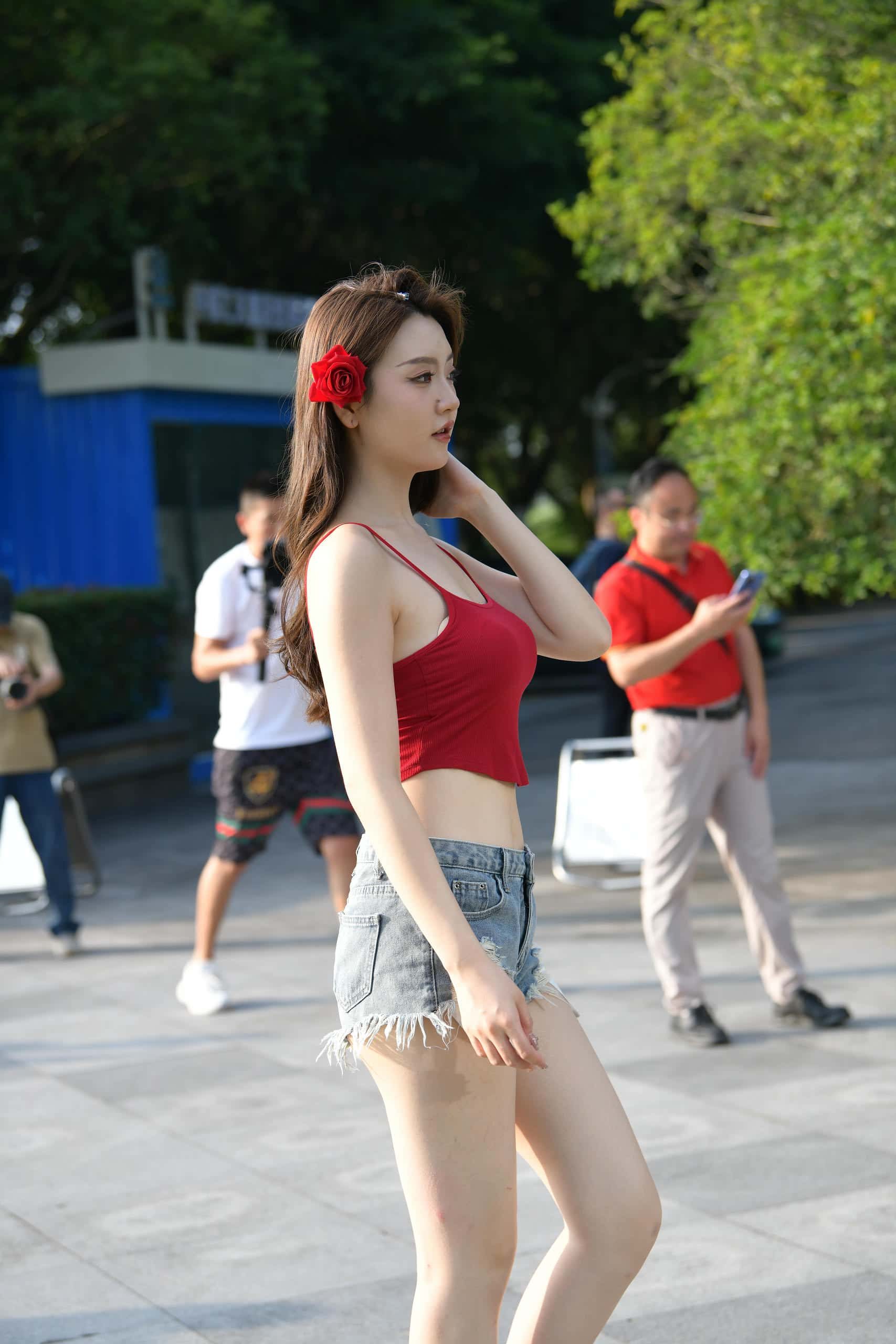 图片[4]-甜美牛仔裤女孩【157P】P0223-嘿图库