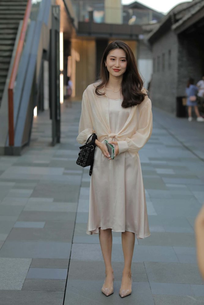 P0320 丝质连衣裙女神【36P】258MB-嘿图库