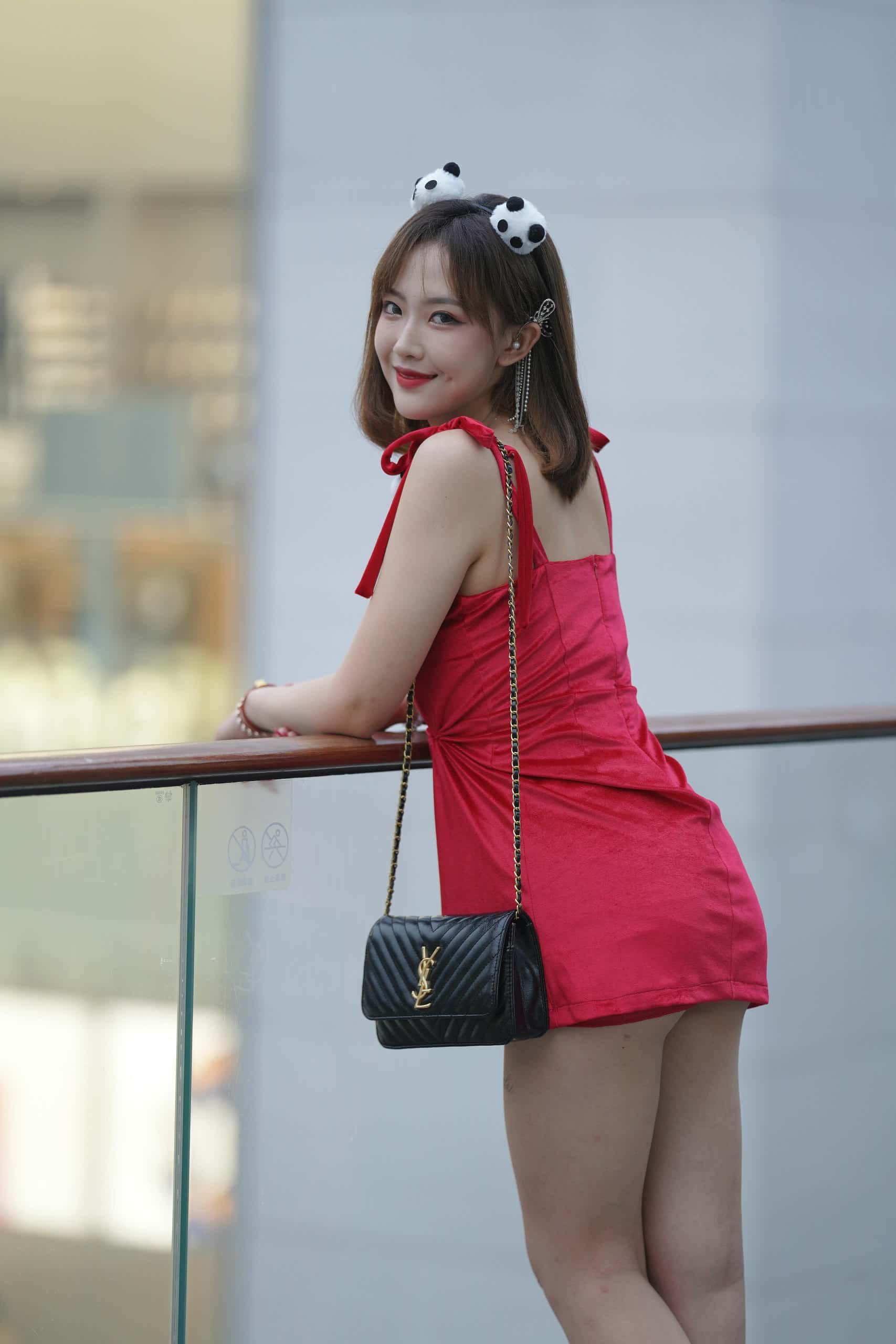 图片[4]-P0316 亮眼红色吊带裙【352P】5.56GB-嘿图库